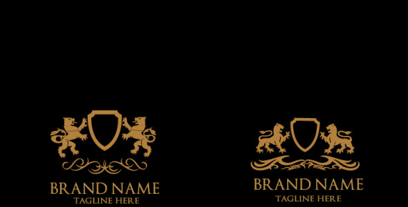 Шаблон логотипа на тему графика