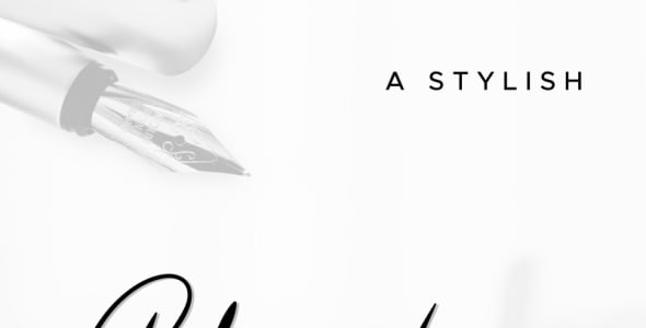 Шрифт на тему графика