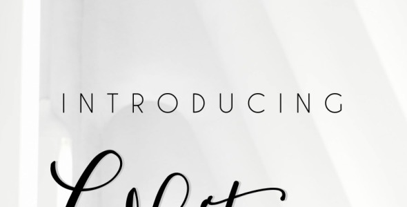 Шрифт на тему графика