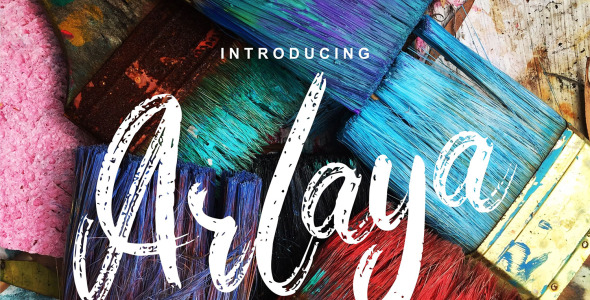 Шрифт на тему графика