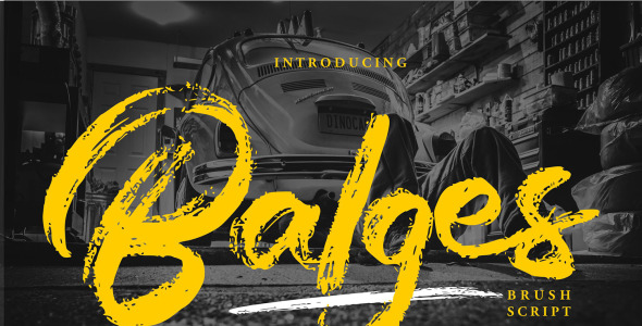 Шрифт на тему графика