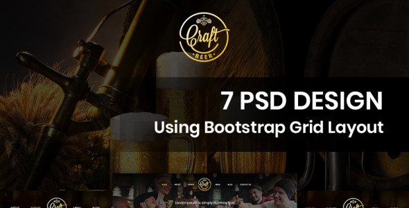 PSD шаблон на тему графика