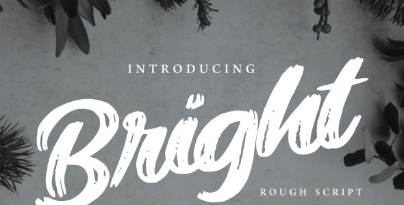 Шрифт на тему графика