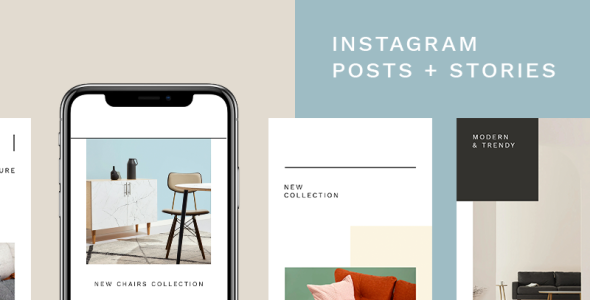 Шаблон для соцсетей на тему графика