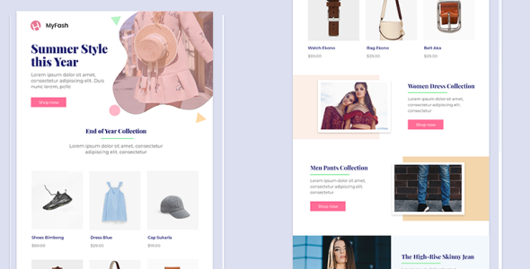Fashion Multipurpose Email Newsletter Template