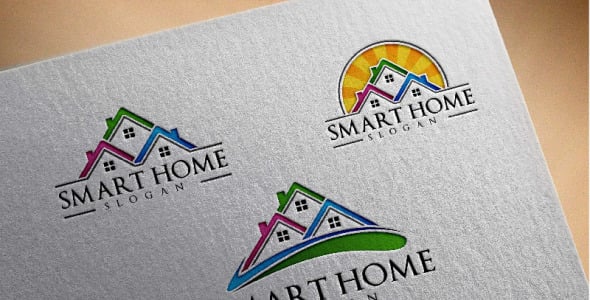 Шаблон логотипа на тему графика