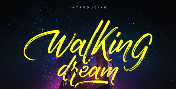 Шрифт на тему графика