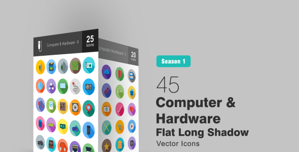 Набор иконок на тему графика