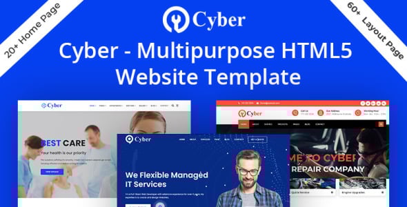 универсальный шаблон сайта html5