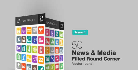 Набор иконок на тему графика