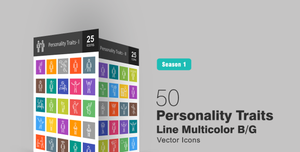 Набор иконок на тему графика