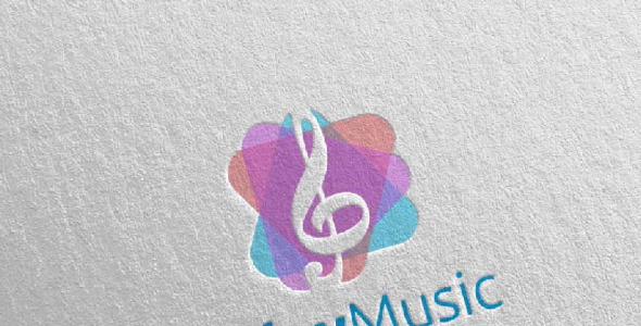 Шаблон логотипа на тему графика