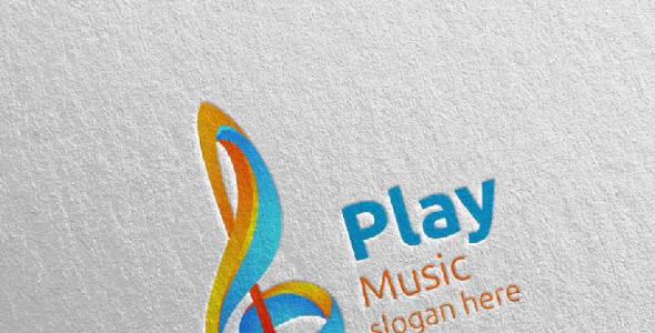 Шаблон логотипа на тему графика