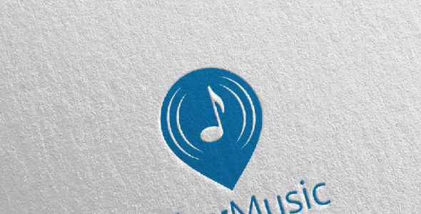 Шаблон логотипа на тему графика