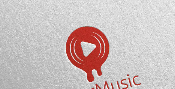 Шаблон логотипа на тему графика