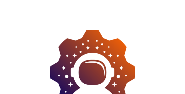 Шаблон логотипа на тему графика