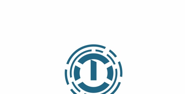 Шаблон логотипа на тему графика