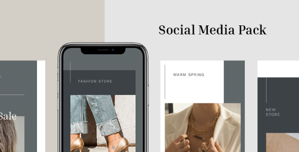 Шаблон для соцсетей на тему графика