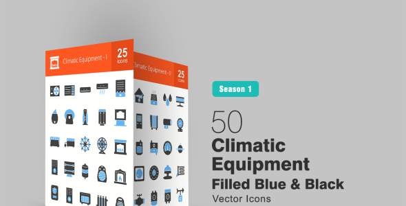 Набор иконок на тему графика