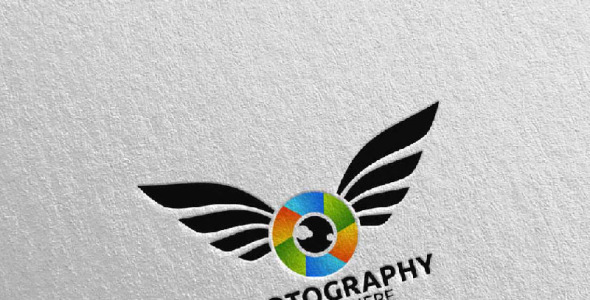 Шаблон логотипа на тему графика