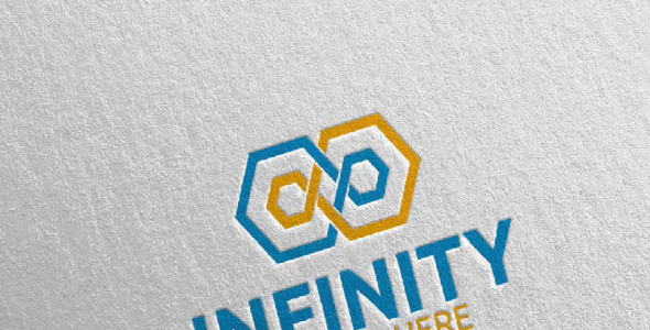 Шаблон логотипа на тему графика