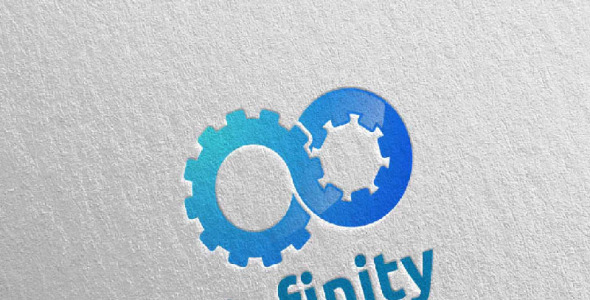 Шаблон логотипа на тему графика