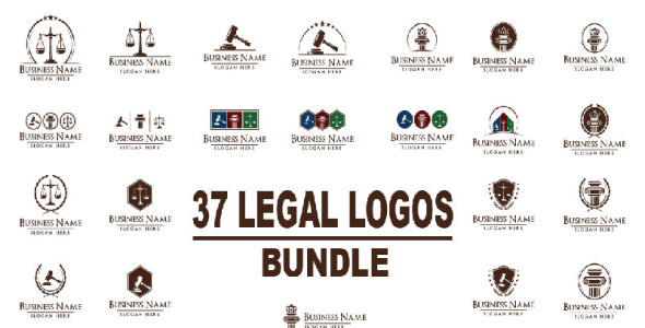 Шаблон логотипа на тему графика