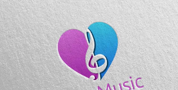 Шаблон логотипа на тему графика