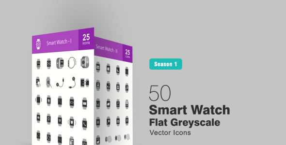 Набор иконок на тему графика