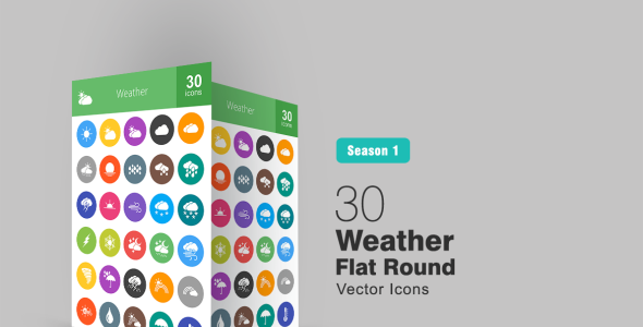 Набор иконок на тему графика