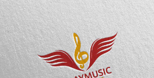 Шаблон логотипа на тему графика