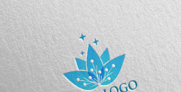 Шаблон логотипа на тему графика