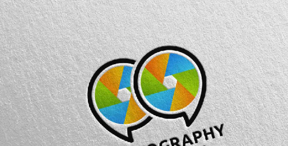 Шаблон логотипа на тему графика