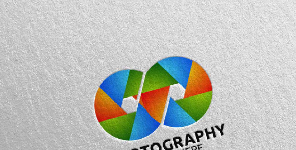 Шаблон логотипа на тему графика