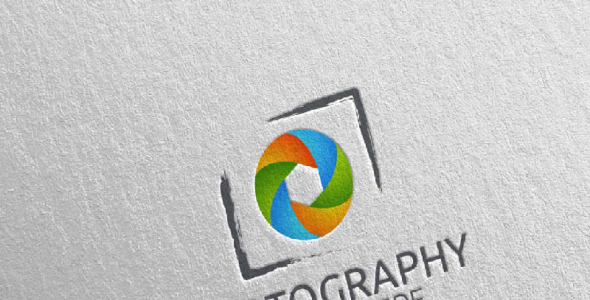 Шаблон логотипа на тему графика