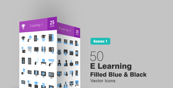 Набор иконок на тему графика