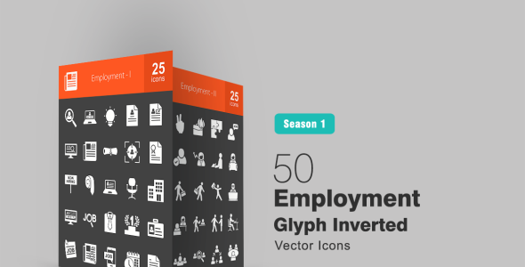 Набор иконок на тему графика