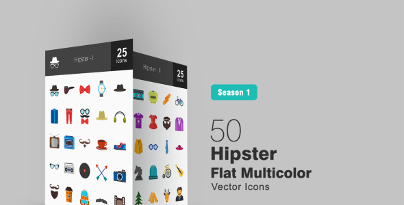 Набор иконок на тему графика