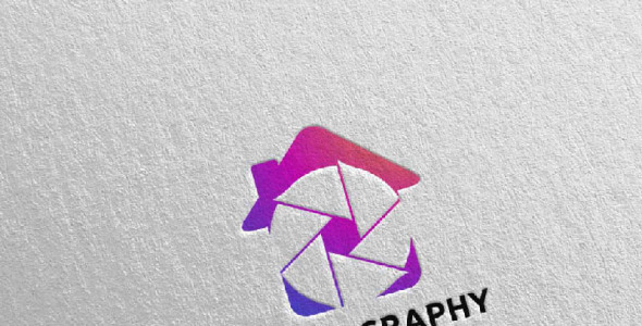 Шаблон логотипа на тему графика