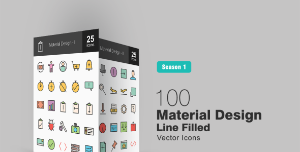 Набор иконок на тему графика