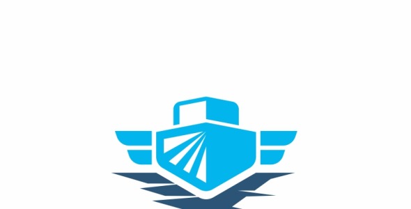 Шаблон логотипа на тему графика