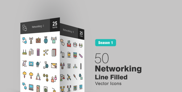 Набор иконок на тему графика