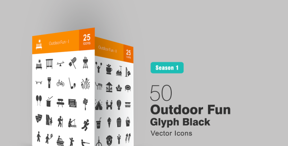 Набор иконок на тему графика