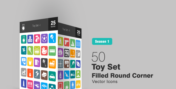 Набор иконок на тему графика