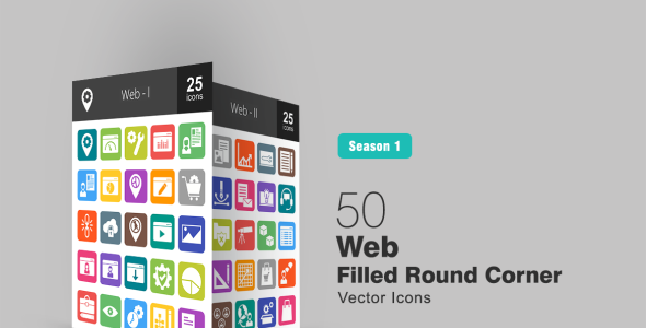 Набор иконок на тему графика