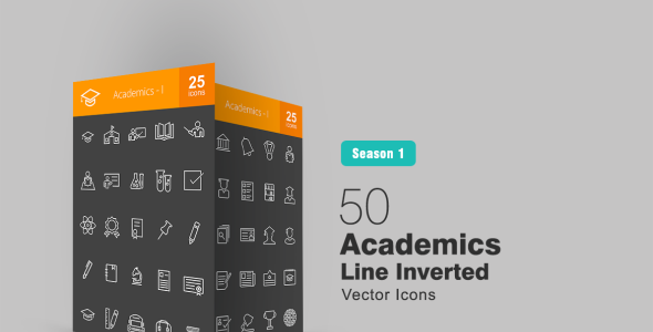 Набор иконок на тему графика