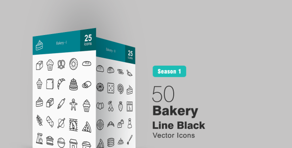 Набор иконок на тему графика