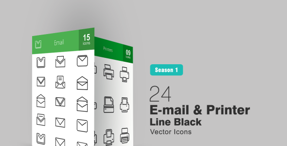 Набор иконок на тему графика