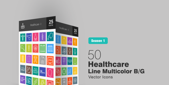 Набор иконок на тему графика