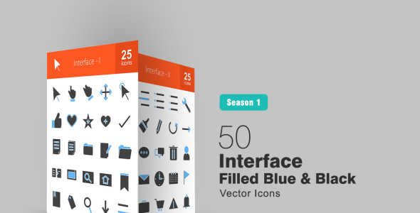 Набор иконок на тему графика